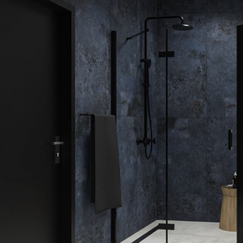 奧勒岡清水模大板磚-極光藍-霧面