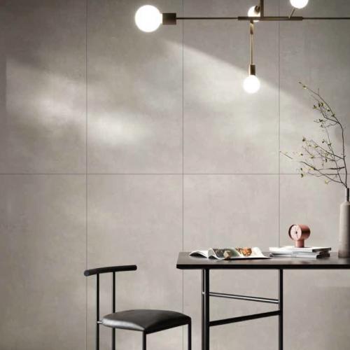 曼斯菲清水模磁磚-奶油米